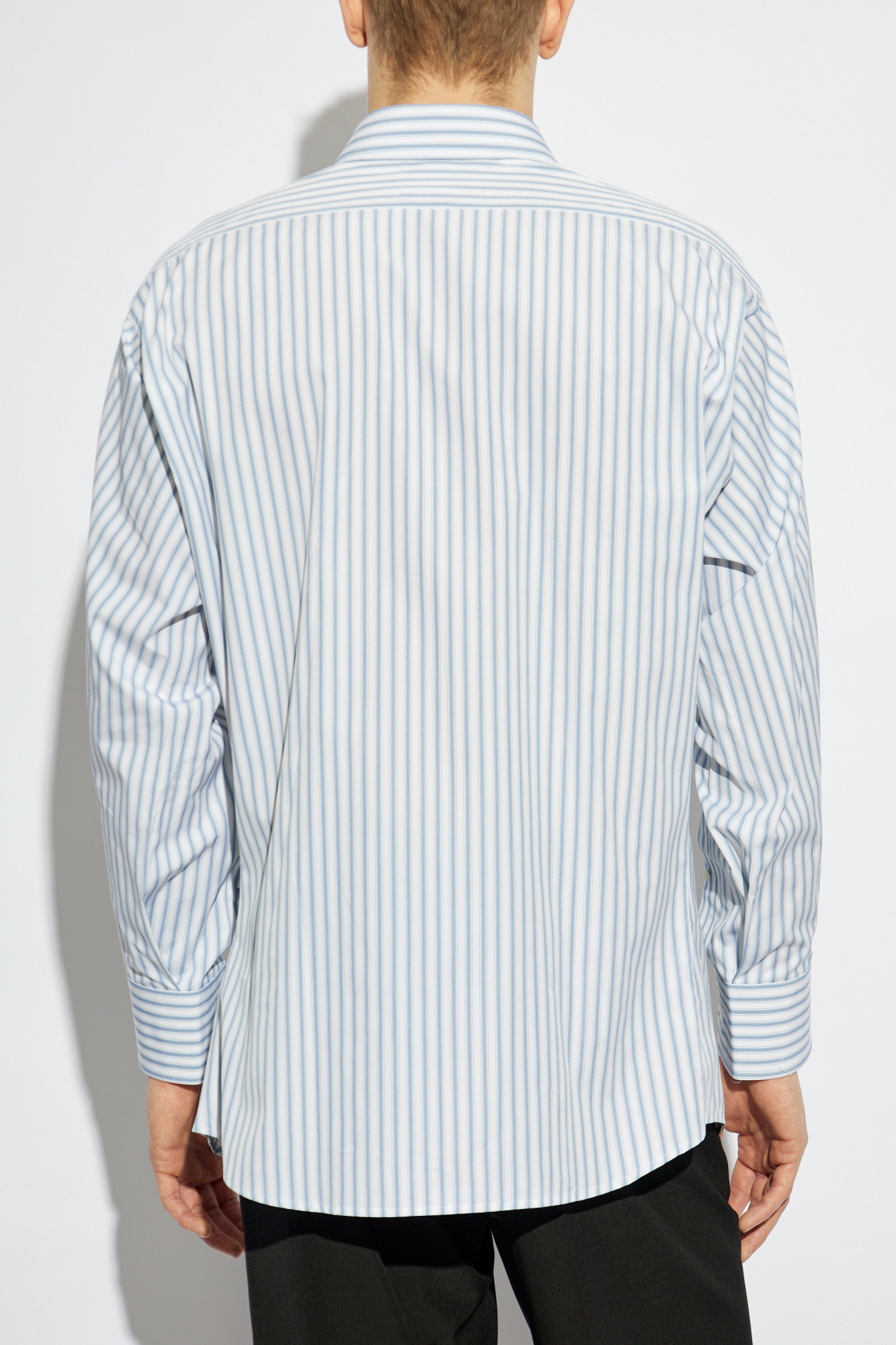 Maison Margiela Shirt with striped pattern | Men's Clothing